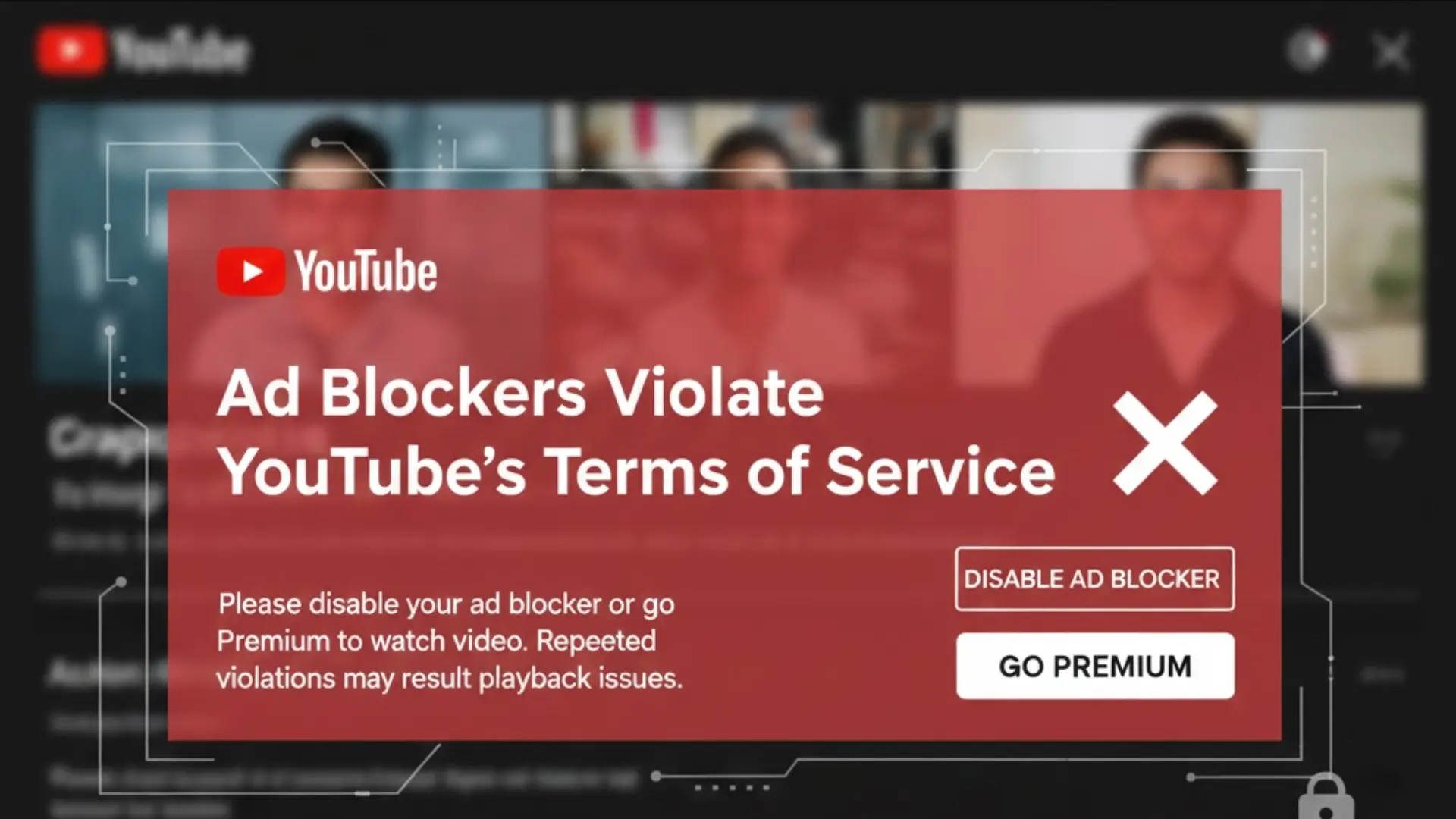 Ad Blockers Violate Youtube's Terms of Service - RDA