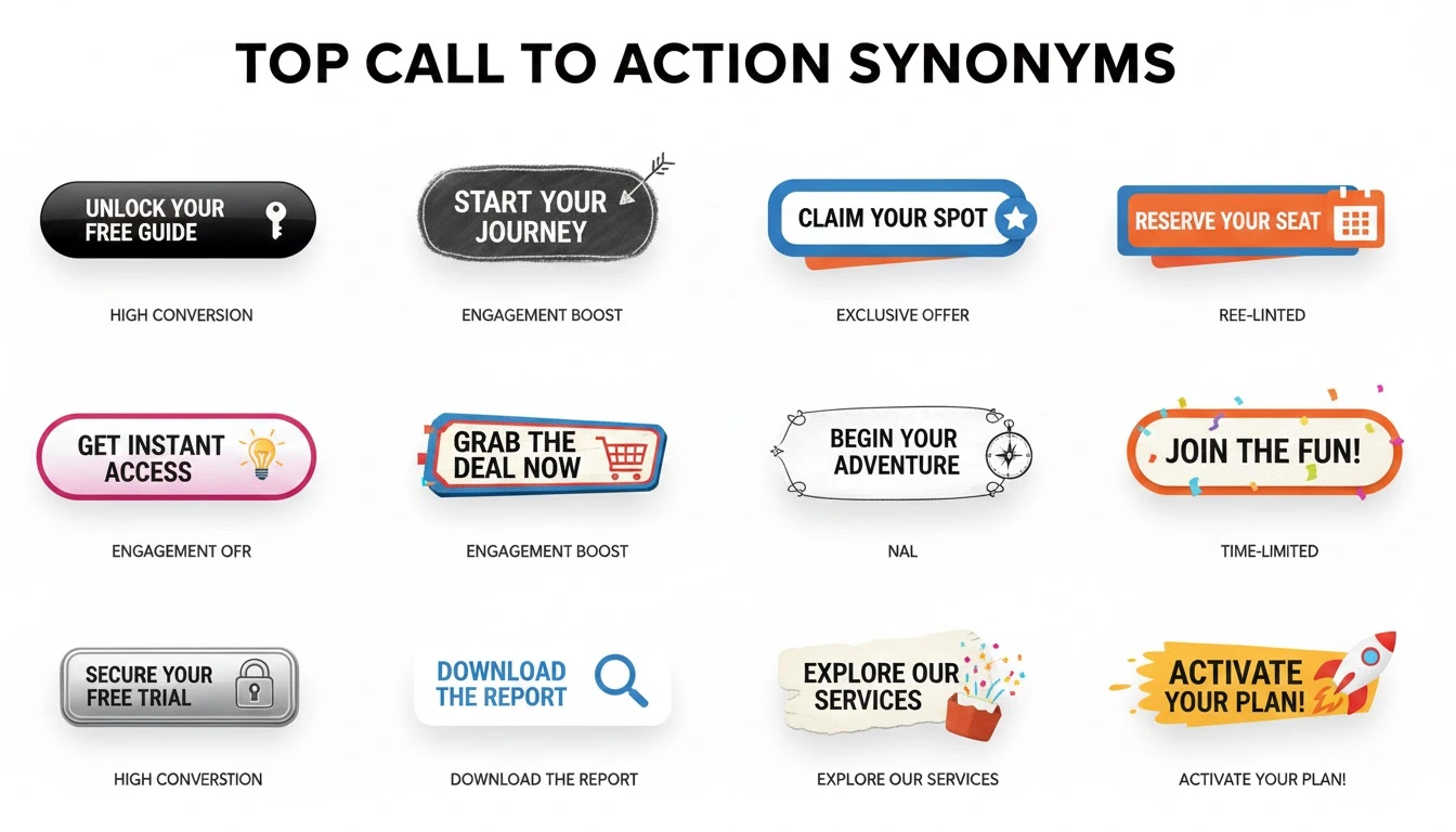 Top Call to Action CTA Synonyms That Drive ROI and Conversions [+ Examples] - RDA