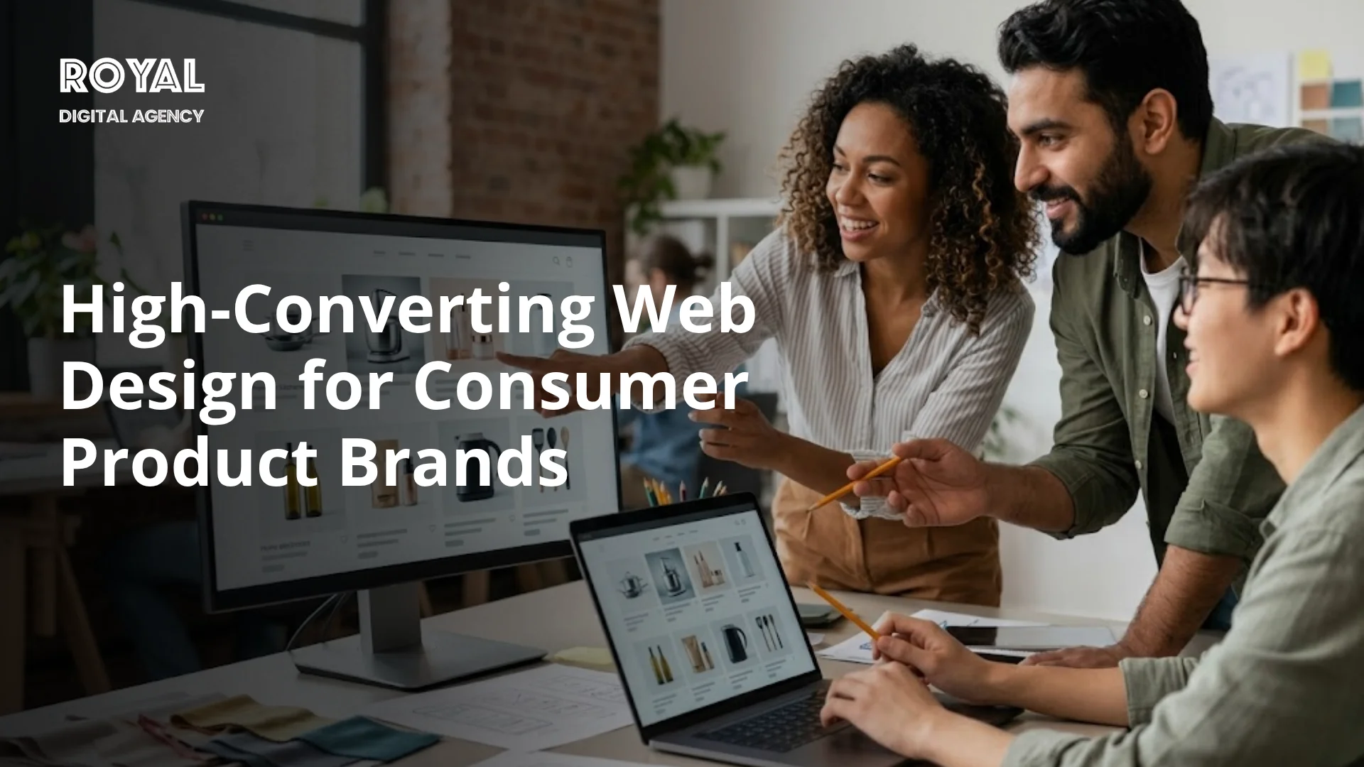 High-Converting Web Design for Consumer Product Brands - RDA