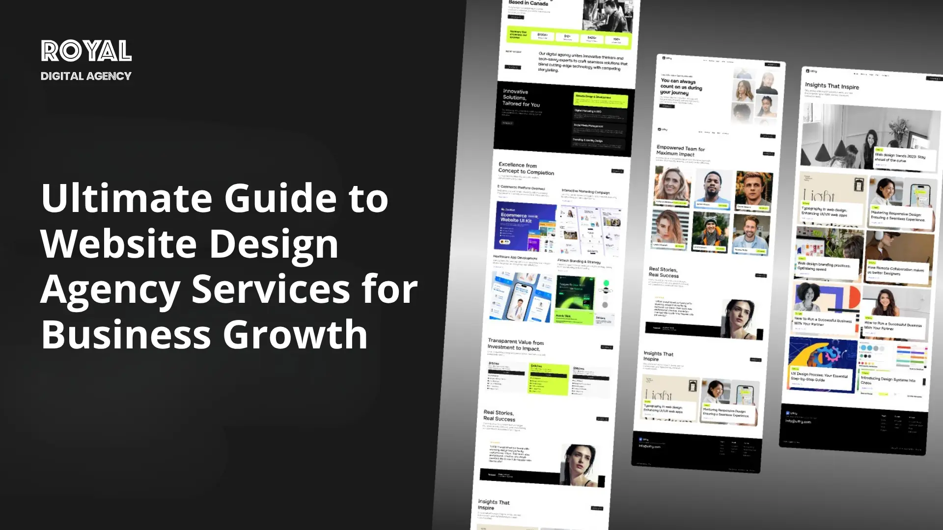 Ultimate Guide to Website Design Agency Services for Business Growth - RDA